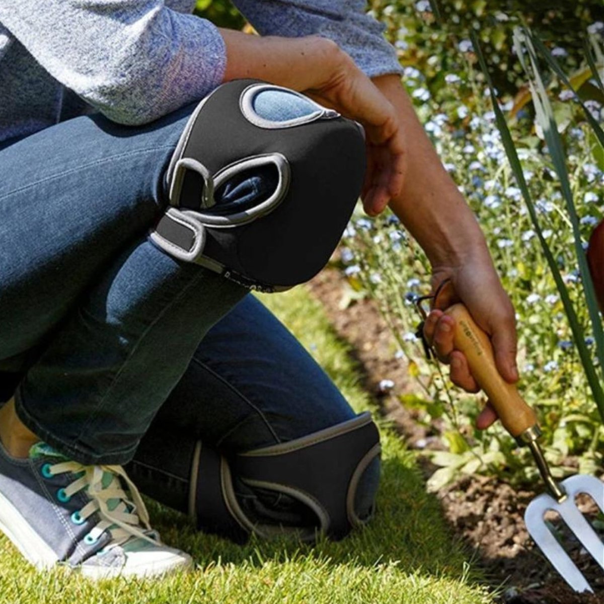 Bequeme Kniepolster für die Gartenarbeit – Waschbar