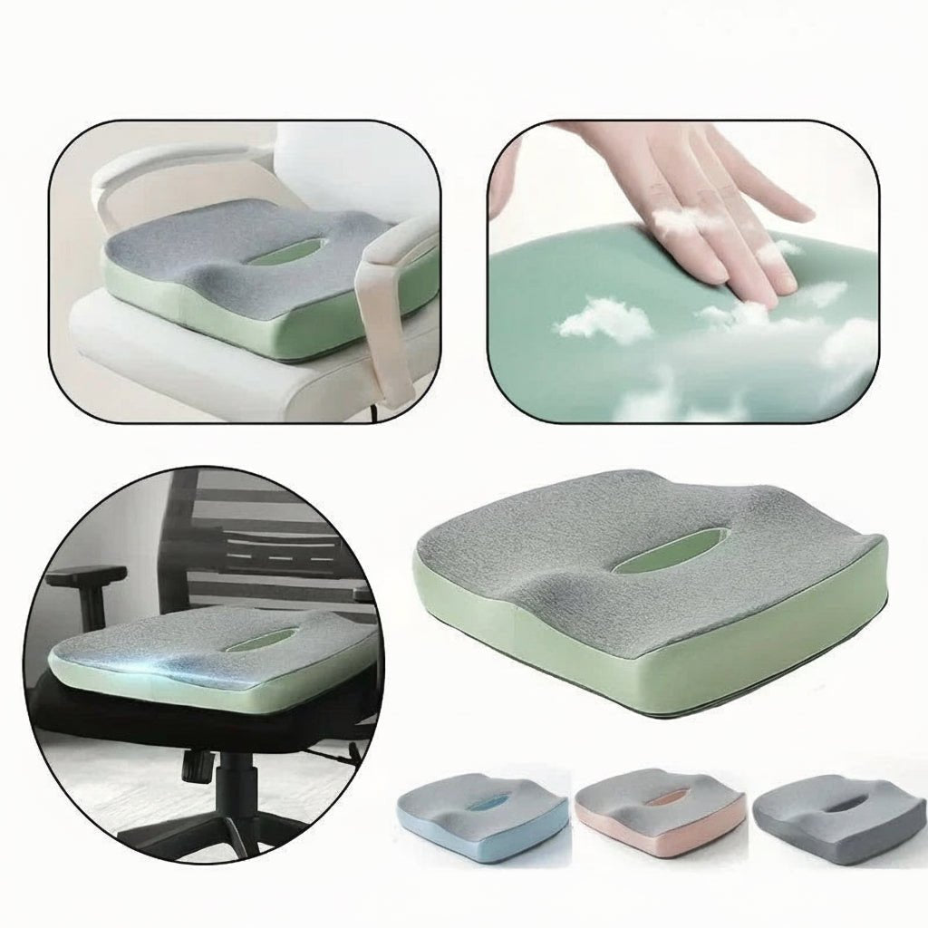 Ergonomisches Sitzkissen aus Memory-Schaum für Bürositz