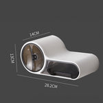 Selbstklebender Toilettenpapierhalter mit Trockenhaltefunktion – Wasserdichte Wandlösung mit zusätzlichem Stauraum