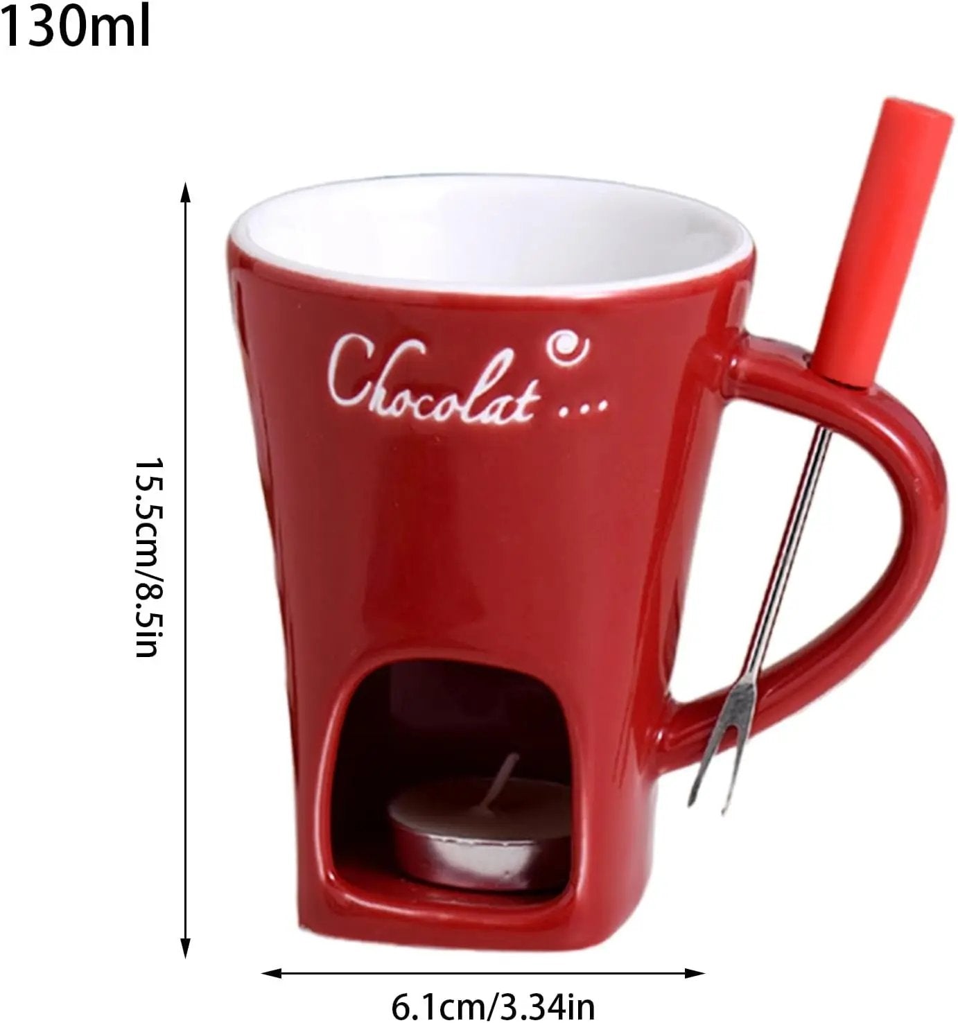 Eleganter Schokoladen-Fondue-Becher – Für unvergessliche Genussmomente
