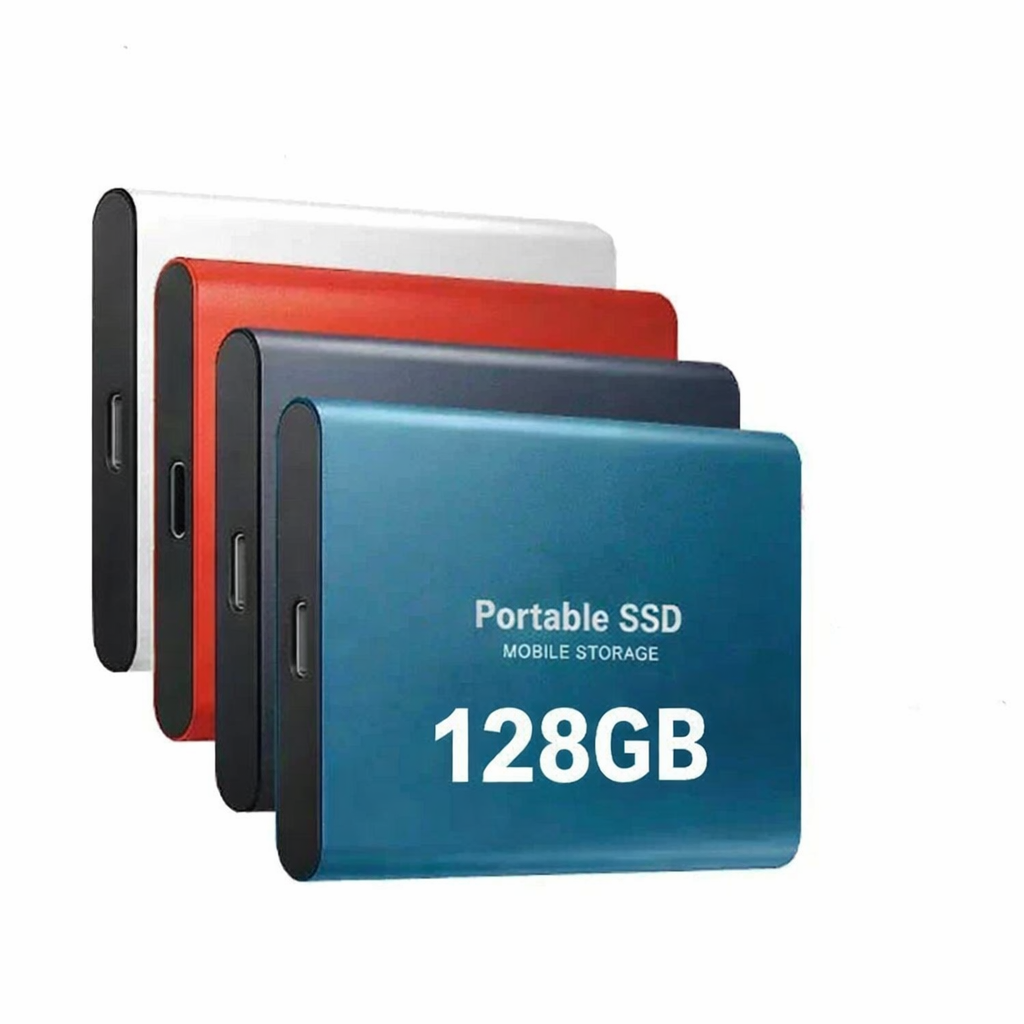 Ultra-kompakte 128GB SSD | USB 3.1 & USB-C | Stoßfestes Design