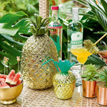 Ananas-Motiv Aufbewahrungset mit Stil