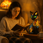 Katzenfreundliche LED-Nachtlampe mit Sanftem Licht und Charmantem Design