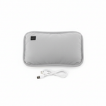 Tragbares Wärme-Kissen | Wiederaufladbar über USB | 3 Heizstufen | Ergonomischer Bauch- & Rückenwärmer | Mit automatischer Abschaltung