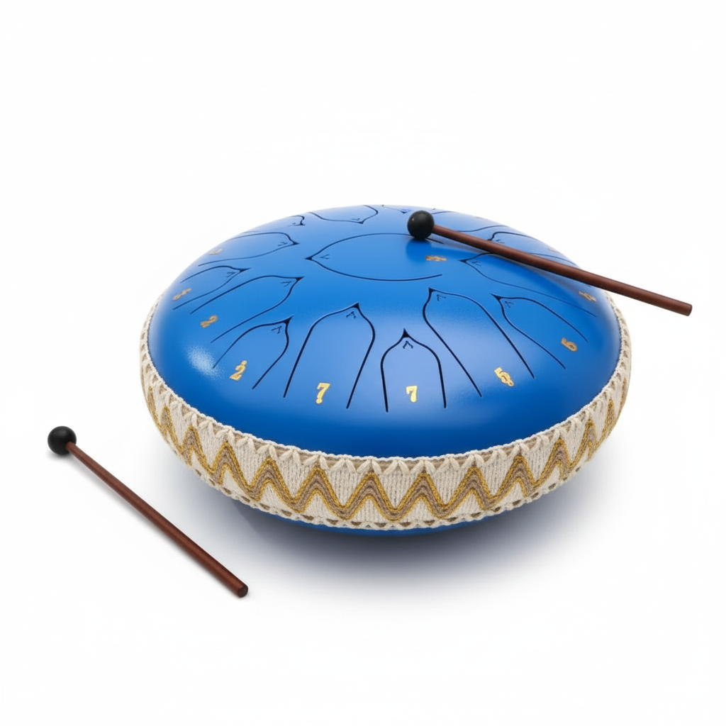 Präzisions-Klangtrommel aus Stahl | Harmonische Klänge für Meditation