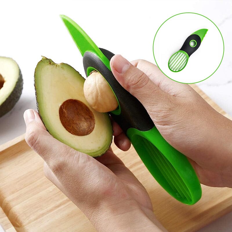 3-in-1 Avocado Schneidegerät