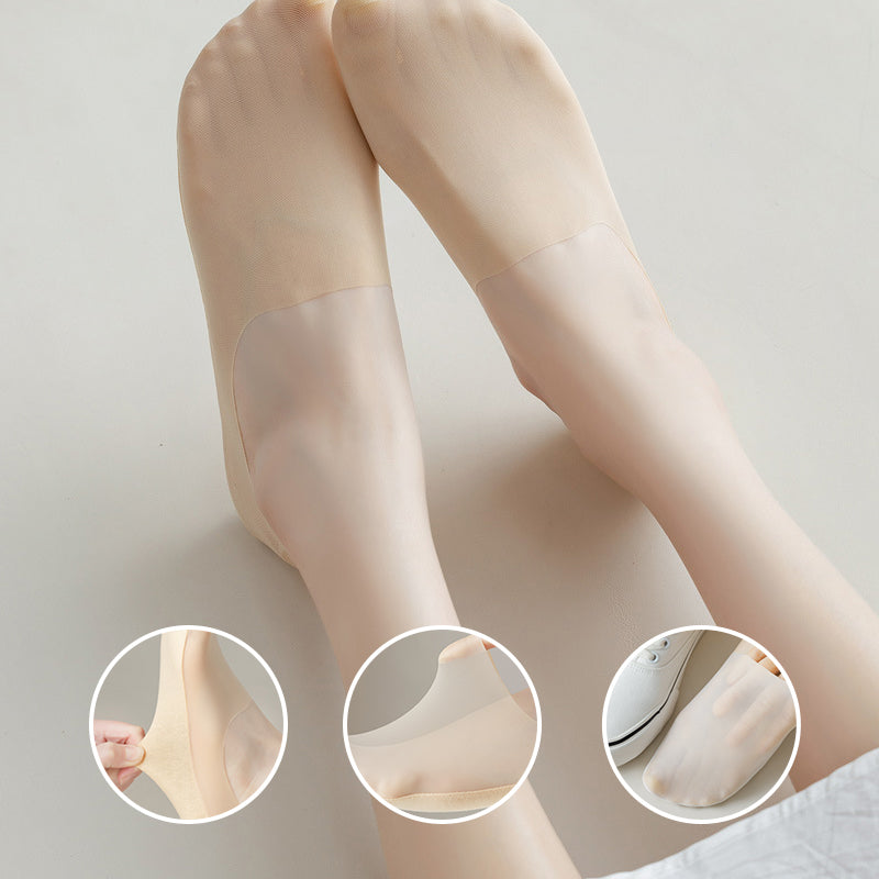 Leichte, unsichtbare Socken aus atmungsaktiver Baumwolle