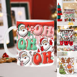 3D Lebkuchenmann Keramiktasse für Weihnachten