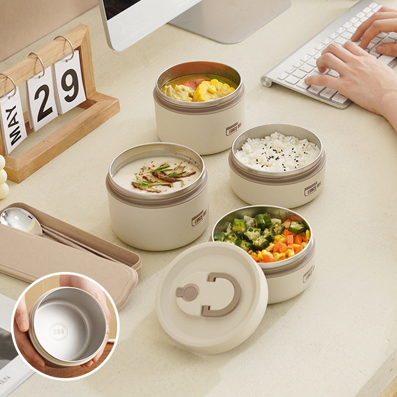 Isolierte Edelstahl-Lunchbox für Unterwegs | MealGuard