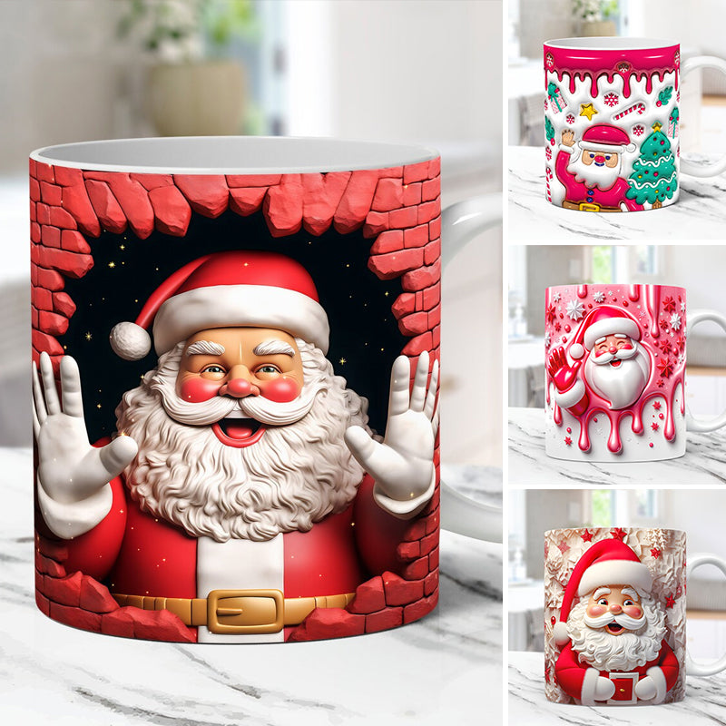 Festliche 3D Kaffeetassen für Weihnachten | GlanzTasse