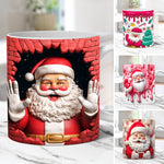 3D Luftige Weihnachtsbecherumhüllung