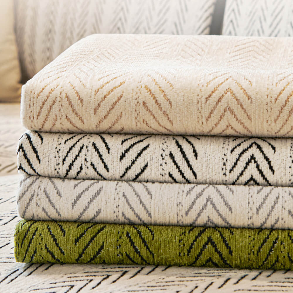 Klassischer Retro Stretch Chenille Sofabezug – Vollschutz