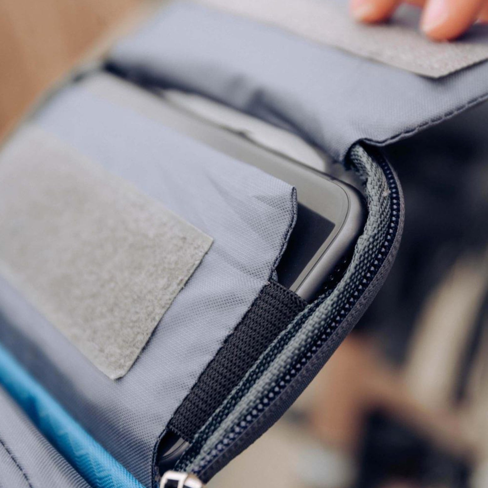 Praktische Lenker-Tasche für Fahrräder mit Touchscreen-Fenster