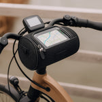 Praktische Lenker-Tasche für Fahrräder mit Touchscreen-Fenster