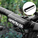 Fahrradlampe mit 180-Grad-Abstrahlwinkel und Akkuanzeige