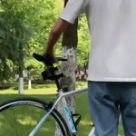 Faltbares Fahrradschloss | Widerstandsfähig gegen Bohren und Aufbrechen