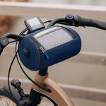 Wasserdichte Fahrradtasche mit Touchscreen für Lenker