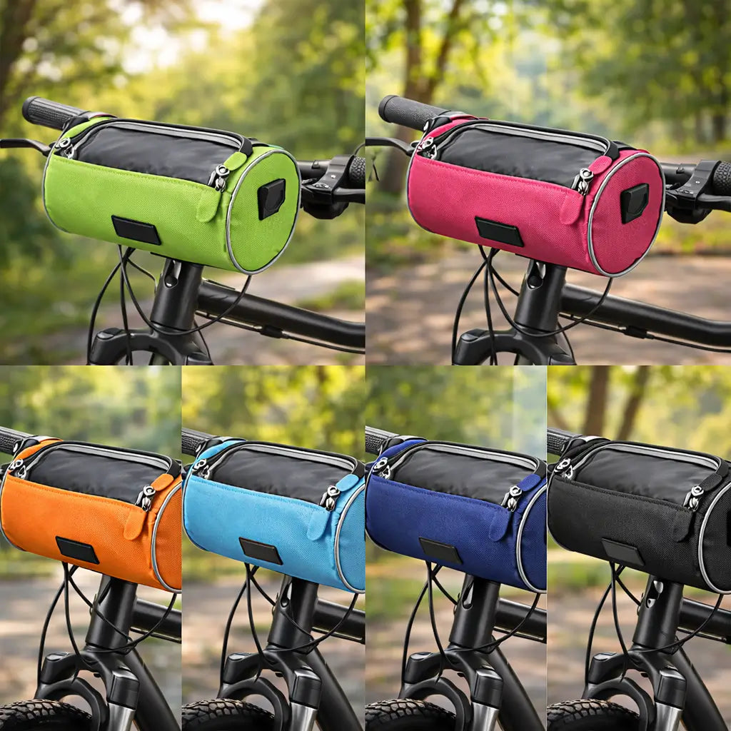 Wasserdichte Fahrradtasche mit Touchscreen für Lenker
