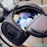 Wasserdichte Fahrradtasche mit Touchscreen für Lenker