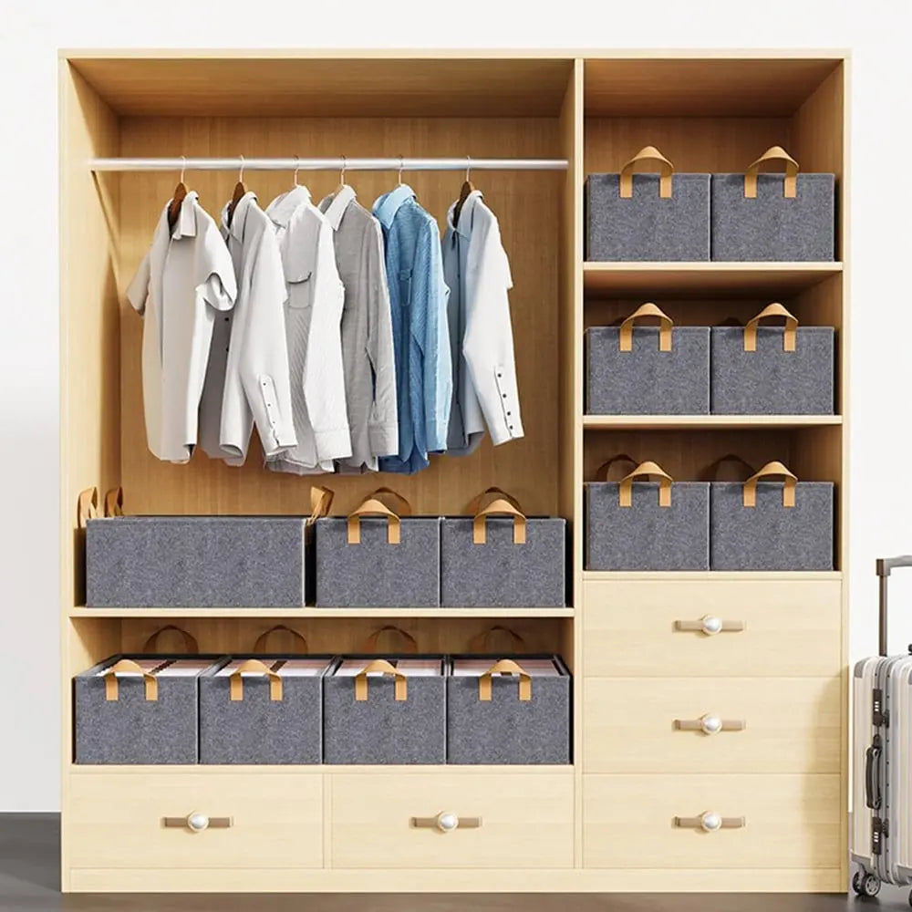 Praktischer Faltkleiderschrank mit hoher Tragkraft – Atmungsaktiv & Feuchtigkeitsbeständig