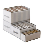 Platzsparende Kleiderorganisationsbox | Schnelles Finden | Fächer, Faltbar, Stabil