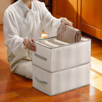 Platzsparende Kleiderorganisationsbox | Schnelles Finden | Fächer, Faltbar, Stabil