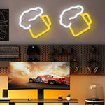 Schnelles Essen LED Neonlicht – Bunte Wanddekoration mit USB-Anschluss