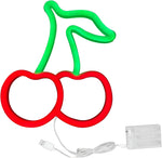 Schnelles Essen LED Neonlicht – Bunte Wanddekoration mit USB-Anschluss