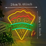 Schnelles Essen LED Neonlicht – Bunte Wanddekoration mit USB-Anschluss