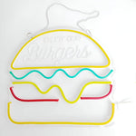 Schnelles Essen LED Neonlicht – Bunte Wanddekoration mit USB-Anschluss