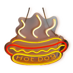 Schnelles Essen LED Neonlicht – Bunte Wanddekoration mit USB-Anschluss
