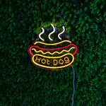 Schnelles Essen LED Neonlicht – Bunte Wanddekoration mit USB-Anschluss