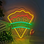 Schnelles Essen LED Neonlicht – Bunte Wanddekoration mit USB-Anschluss