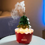 Christmas Aroma Diffuser – USB Humidifier with LED Lighting