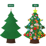Filzbaum für Kinder - Sicherer Weihnachtsbaum zum Basteln