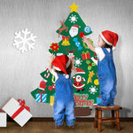 Filzbaum für Kinder - Sicherer Weihnachtsbaum zum Basteln