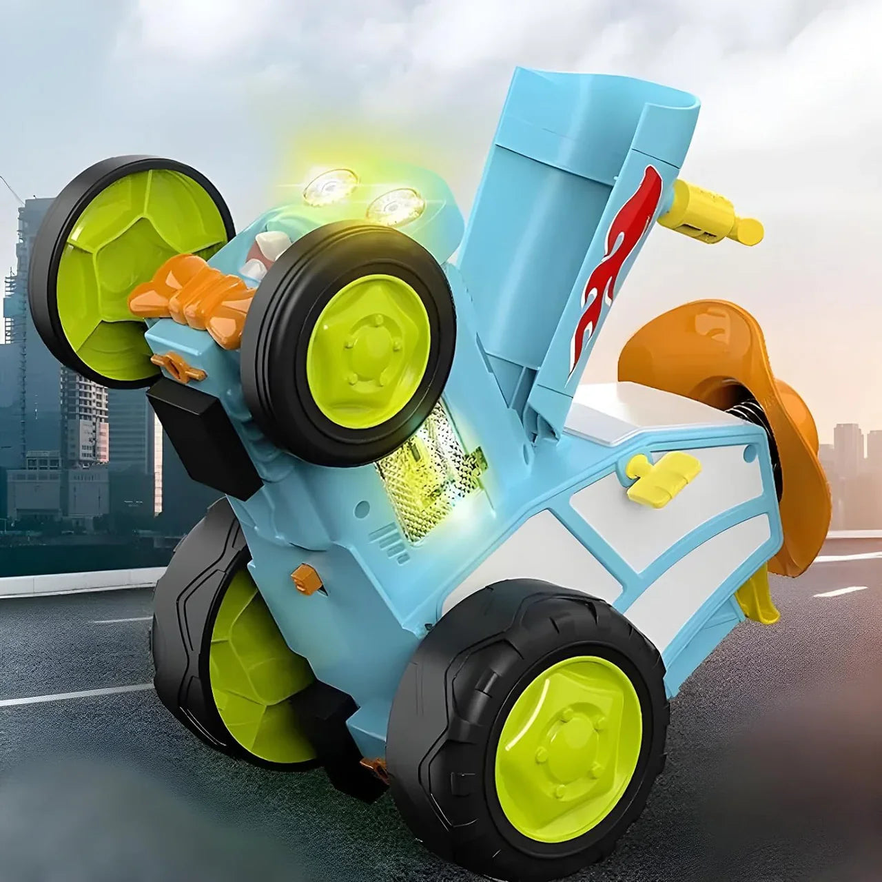 Abenteuerliches Fernsteuer-Auto mit Licht und Musik