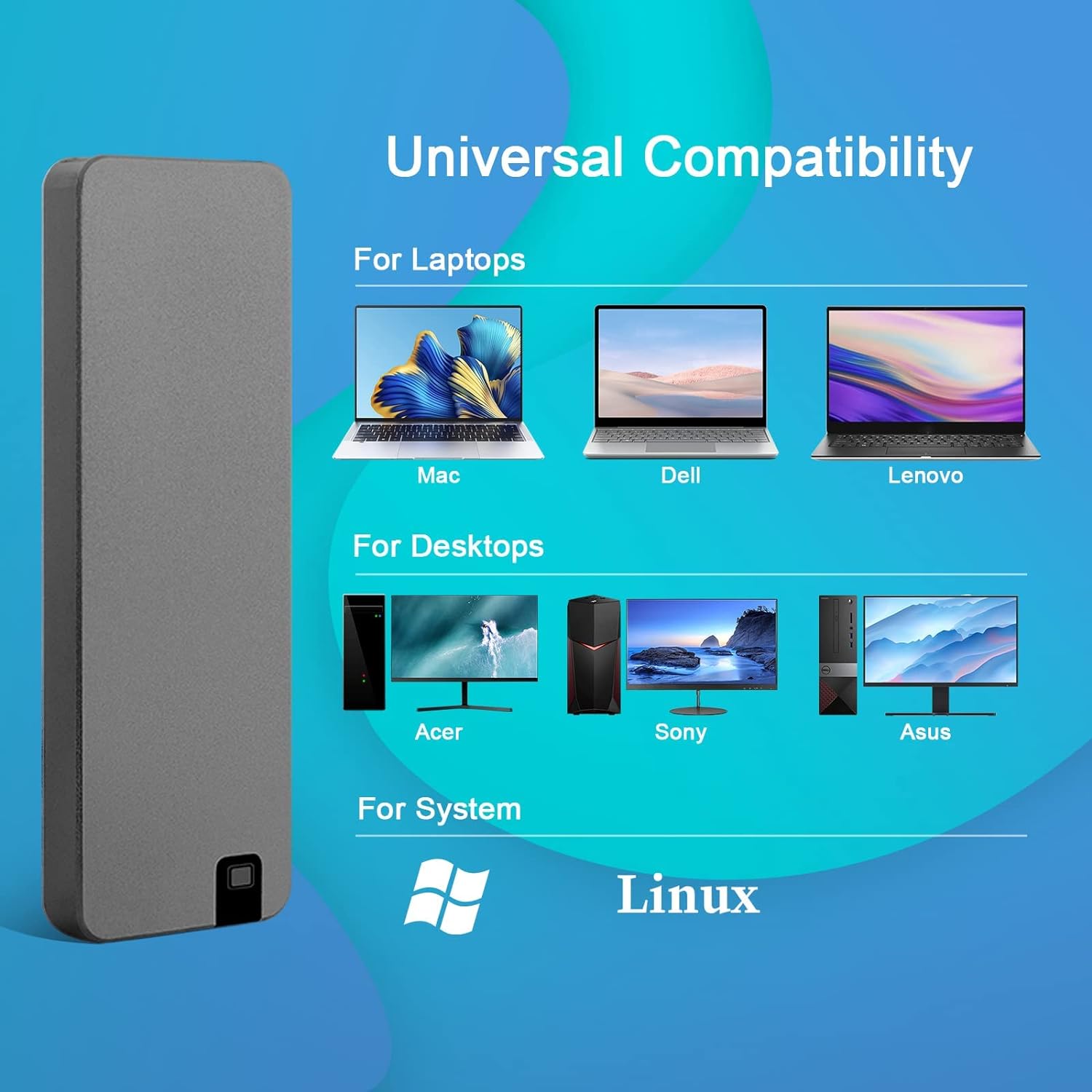 Externe SSD | Schnelle USB-Datenübertragung | Robustes Gehäuse | DatenFest