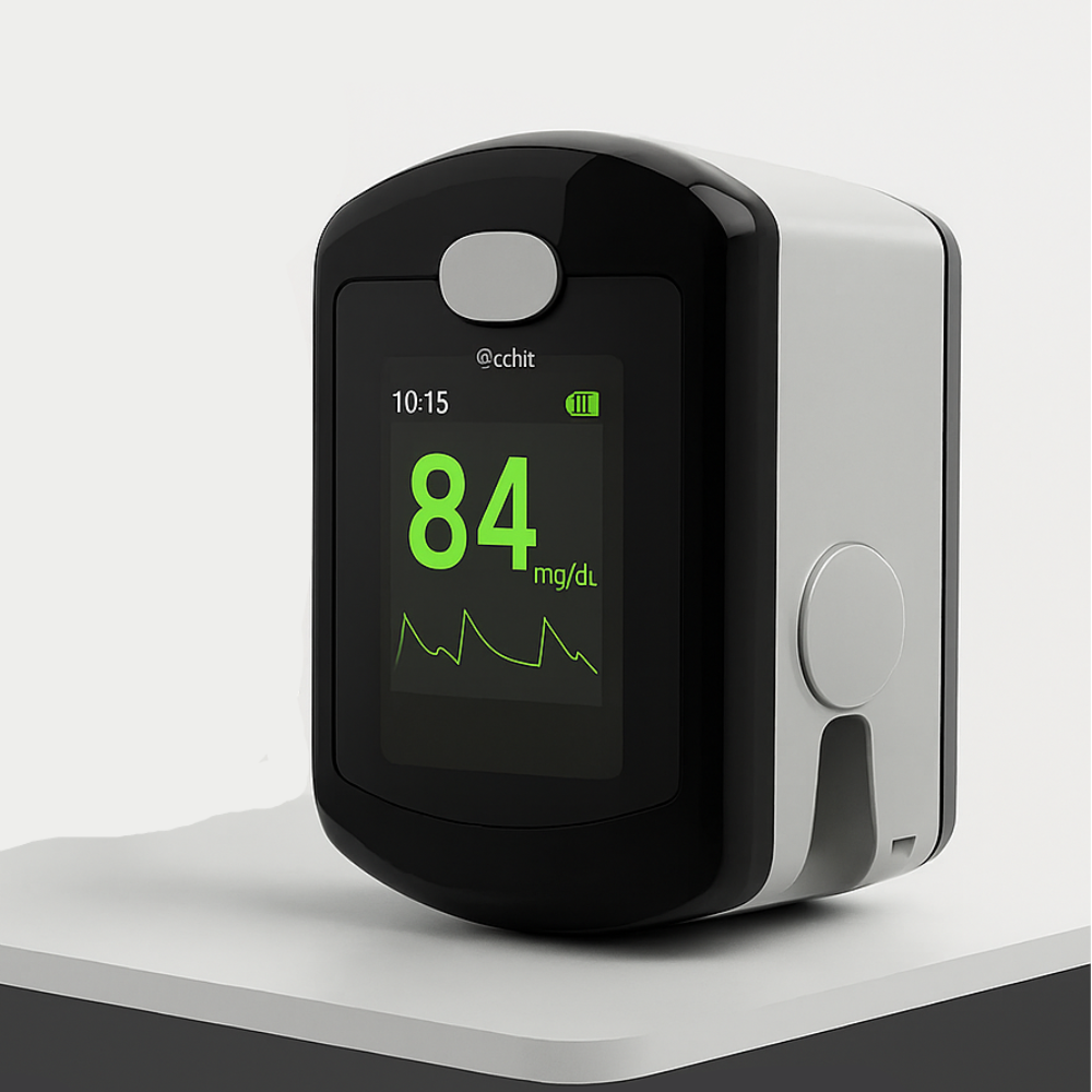 Praktisches Finger-Oximeter zur Blutsauerstoffmessung
