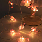 Tropical String Lights with 80 LEDs – Warm White and RGB Lighting for Indoor and Outdoor Use