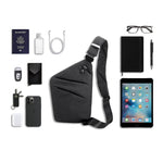 Stylish Multi-functional Chest Bag for Active Men