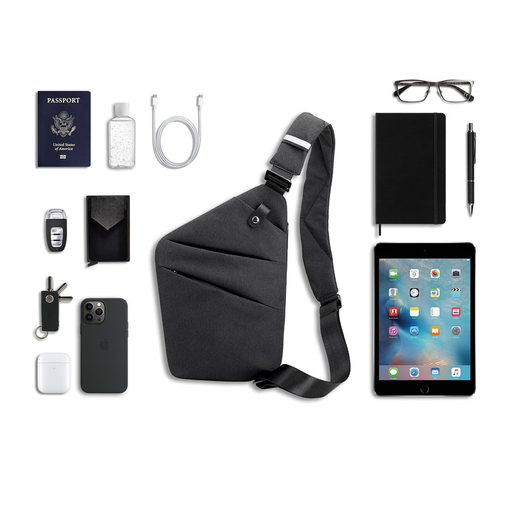 Stylish Multi-functional Chest Bag for Active Men
