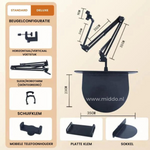 Ergonomic Tablet and Smartphone Holder | Sit Comfortably Without Pain