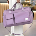 Wasserdichte Reisetasche mit Schuhfach – Leichte Wochenendtasche mit viel Stauraum