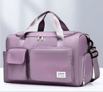 Wasserdichte Reisetasche mit Schuhfach – Leichte Wochenendtasche mit viel Stauraum