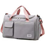 Wasserdichte Reisetasche mit Schuhfach – Leichte Wochenendtasche mit viel Stauraum