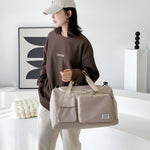 Wasserdichte Reisetasche mit Schuhfach – Leichte Wochenendtasche mit viel Stauraum