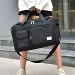 Wasserdichte Reisetasche mit Schuhfach – Leichte Wochenendtasche mit viel Stauraum