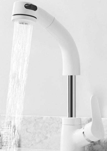 Elegant Extendable Bathroom Faucet for Modern Design
