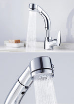 Elegant Extendable Bathroom Faucet for Modern Design